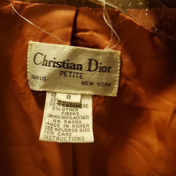 Vintage Christian Dior Blazer - Picture 6 of 16